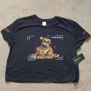Cloak x FNAF Freddy Crop Top